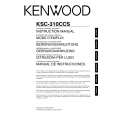 KENWOOD KSC-310CCS Owners Manual KENWOOD KSC-310CCS Owners Manual