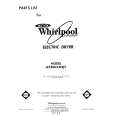WHIRLPOOL LE5800XMW1 Parts Catalog WHIRLPOOL LE5800XMW1 Parts Catalog