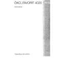 AEG F4020 Owners Manual AEG F4020 Owners Manual