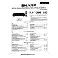 SHARP RX100 Service Manual SHARP RX100 Service Manual