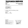 TELEFUNKEN SUPERTRAVELLER Service Manual TELEFUNKEN SUPERTRAVELLER Service Manual