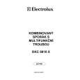 ELECTROLUX EKC5610XB Owners Manual ELECTROLUX EKC5610XB Owners Manual