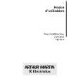 ARTHUR MARTIN ELECTROLUX FE2514N1 Owners Manual ARTHUR MARTIN ELECTROLUX FE2514N1 Owners Manual