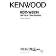 KENWOOD KDC-W8534 Owners Manual KENWOOD KDC-W8534 Owners Manual