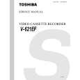 TOSHIBA V-621EF Service Manual TOSHIBA V-621EF Service Manual