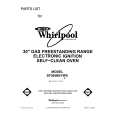 WHIRLPOOL SF365BEYW0 Parts Catalog WHIRLPOOL SF365BEYW0 Parts Catalog