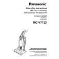 PANASONIC MCV7722 Owners Manual PANASONIC MCV7722 Owners Manual
