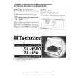 TECHNICS SL-1500 Owners Manual TECHNICS SL-1500 Owners Manual