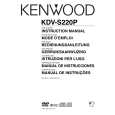 KENWOOD KDV-S220P Owners Manual KENWOOD KDV-S220P Owners Manual