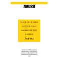 ZANUSSI ZGF983TCX Owners Manual ZANUSSI ZGF983TCX Owners Manual