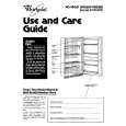 WHIRLPOOL EV150NXKW0 Owners Manual WHIRLPOOL EV150NXKW0 Owners Manual