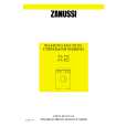 ZANUSSI FA722 Owners Manual ZANUSSI FA722 Owners Manual