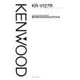 KENWOOD KR-V127R Owners Manual KENWOOD KR-V127R Owners Manual