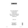 ZANUSSI ZRD18JB Owners Manual ZANUSSI ZRD18JB Owners Manual