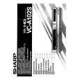 SHARP VC-A102S Owners Manual SHARP VC-A102S Owners Manual
