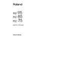ROLAND EP85 Owners Manual ROLAND EP85 Owners Manual