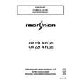 MARYNEN CM181APLUS Owners Manual MARYNEN CM181APLUS Owners Manual