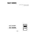 TRICITY BENDIX SG205WL Owners Manual TRICITY BENDIX SG205WL Owners Manual