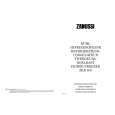 ZANUSSI ZRD18S Owners Manual ZANUSSI ZRD18S Owners Manual