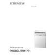 ROSENLEW PASSELIRW761 Manual de Usuario ROSENLEW PASSELIRW761 Manual de Usuario