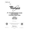WHIRLPOOL SF3021SRW0 Parts Catalog WHIRLPOOL SF3021SRW0 Parts Catalog
