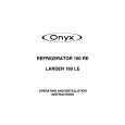 TRICITY BENDIX 160LE (Onyx) Owners Manual TRICITY BENDIX 160LE (Onyx) Owners Manual