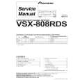 PIONEER VSX-808RDS/HVXJI Service Manual PIONEER VSX-808RDS/HVXJI Service Manual