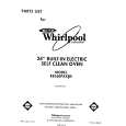 WHIRLPOOL RB160PXXB0 Parts Catalog WHIRLPOOL RB160PXXB0 Parts Catalog