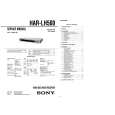 SONY HAR-LH500 Service Manual SONY HAR-LH500 Service Manual