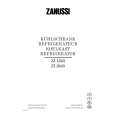 ZANUSSI FRI172W Owners Manual ZANUSSI FRI172W Owners Manual