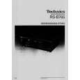 TECHNICS RS-B765 Owners Manual TECHNICS RS-B765 Owners Manual