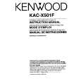KENWOOD KACX501F Owners Manual KENWOOD KACX501F Owners Manual