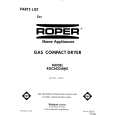 WHIRLPOOL RGC3422AL0 Parts Catalog WHIRLPOOL RGC3422AL0 Parts Catalog