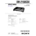 SONY XM2150GSX Service Manual SONY XM2150GSX Service Manual