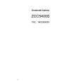 ZANUSSI ZCC5400S Owners Manual ZANUSSI ZCC5400S Owners Manual