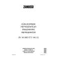 ZANUSSI ZT 155 BO Owners Manual ZANUSSI ZT 155 BO Owners Manual