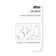 JUNO-ELECTROLUX JIK 980E Owners Manual JUNO-ELECTROLUX JIK 980E Owners Manual