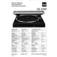 DUAL CS3700 Service Manual DUAL CS3700 Service Manual