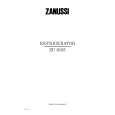 ZANUSSI ZU9155 Owners Manual ZANUSSI ZU9155 Owners Manual