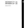 AEG MC21-T Owners Manual AEG MC21-T Owners Manual