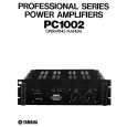 YAMAHA PC1002 Owners Manual YAMAHA PC1002 Owners Manual