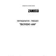 ZANUSSI ZF4BLUS Owners Manual ZANUSSI ZF4BLUS Owners Manual