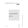 REX-ELECTROLUX RLE5M Owners Manual REX-ELECTROLUX RLE5M Owners Manual