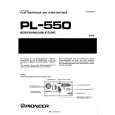 PIONEER PL-550 Owners Manual PIONEER PL-550 Owners Manual