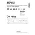 HITACHI DVPF6E Owners Manual HITACHI DVPF6E Owners Manual