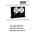 UHER ROYAL DE LUXE Service Manual UHER ROYAL DE LUXE Service Manual