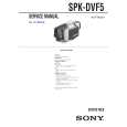 SONY SPKDVF5 Service Manual SONY SPKDVF5 Service Manual
