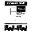 WHIRLPOOL ET18SKRSW00 Owners Manual WHIRLPOOL ET18SKRSW00 Owners Manual