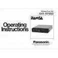 PANASONIC WXRP800 Owners Manual PANASONIC WXRP800 Owners Manual