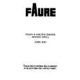 FAURE CME930W Owners Manual FAURE CME930W Owners Manual